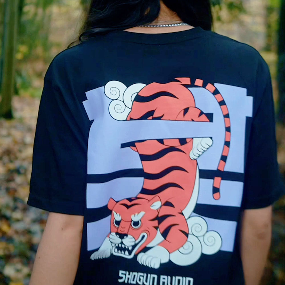 Shogun Audio Tiger T-shirt Black - Shogun Audio