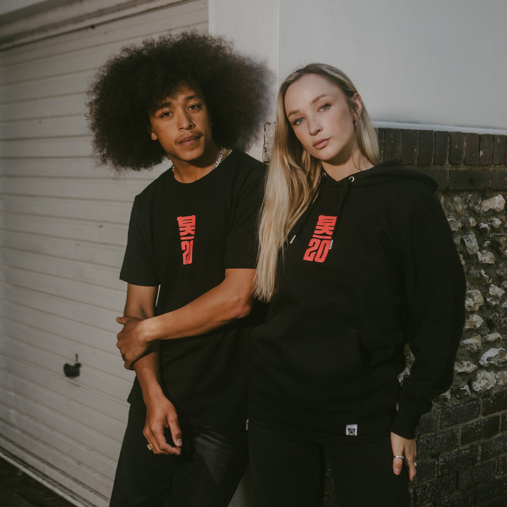 Shogun Audio 20 Years Hoodie Red