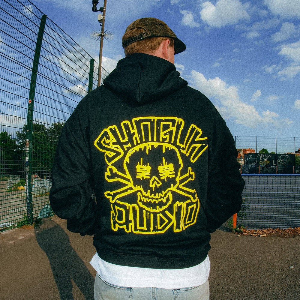 Shogun Audio Skull Hoodie Black