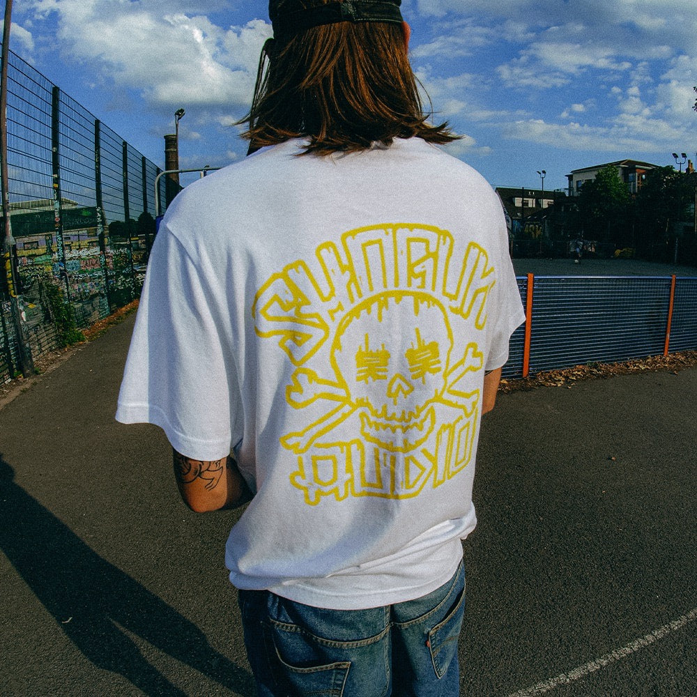 Shogun Audio Skull T-shirt White
