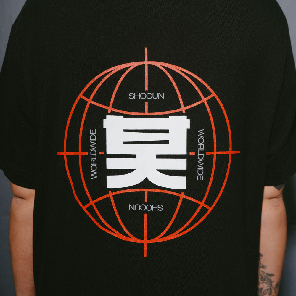 Shogun Audio Worldwide T-shirt Black & Red