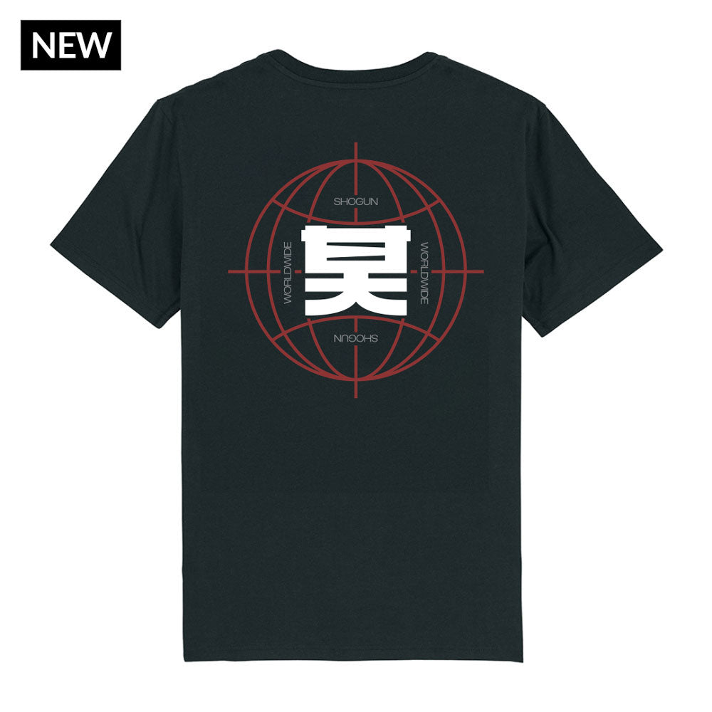 Shogun Audio Worldwide T-shirt Black & Red