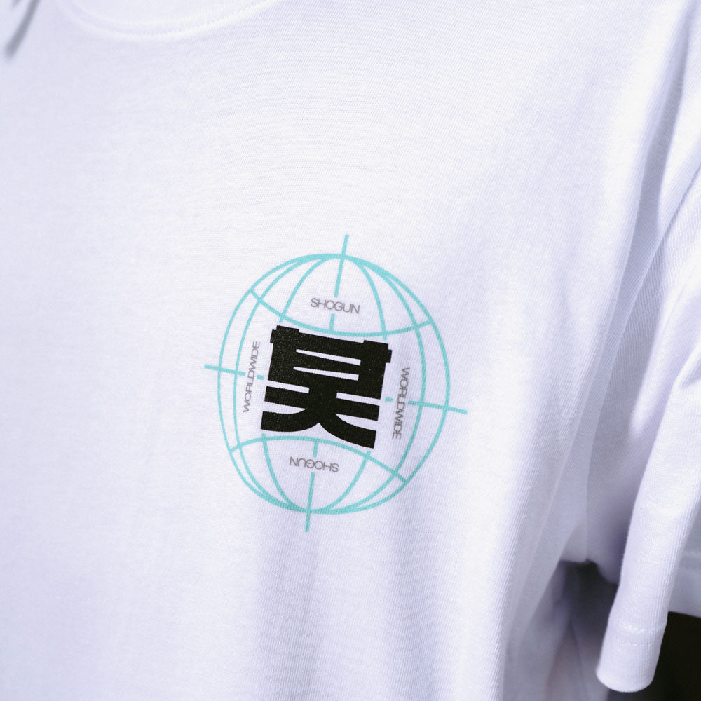 Shogun Audio Worldwide T-shirt White & Blue