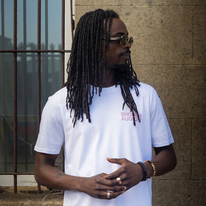 Shogun Audio Kanji T-shirt Waterfall White