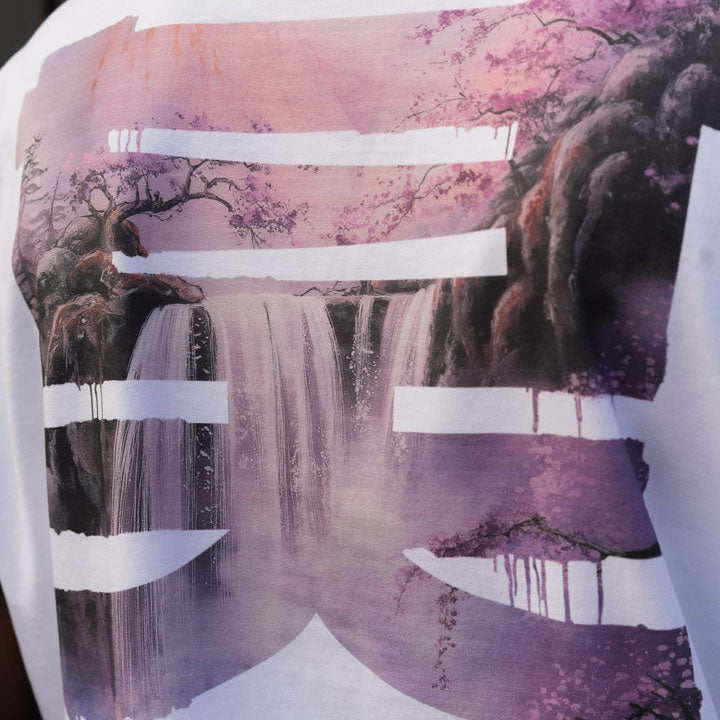 Shogun Audio Kanji T-shirt Waterfall White