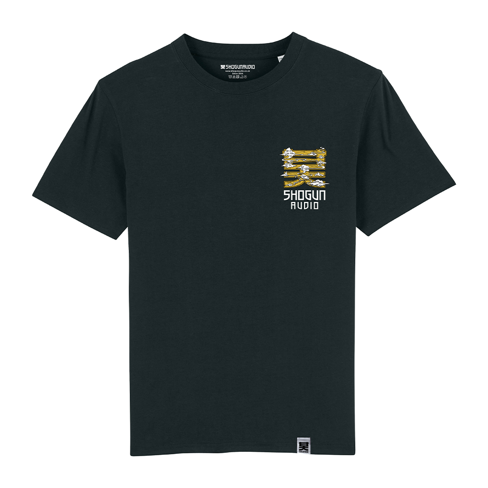 Shogun Audio Dragon T-shirt Black/Gold - Shogun Audio