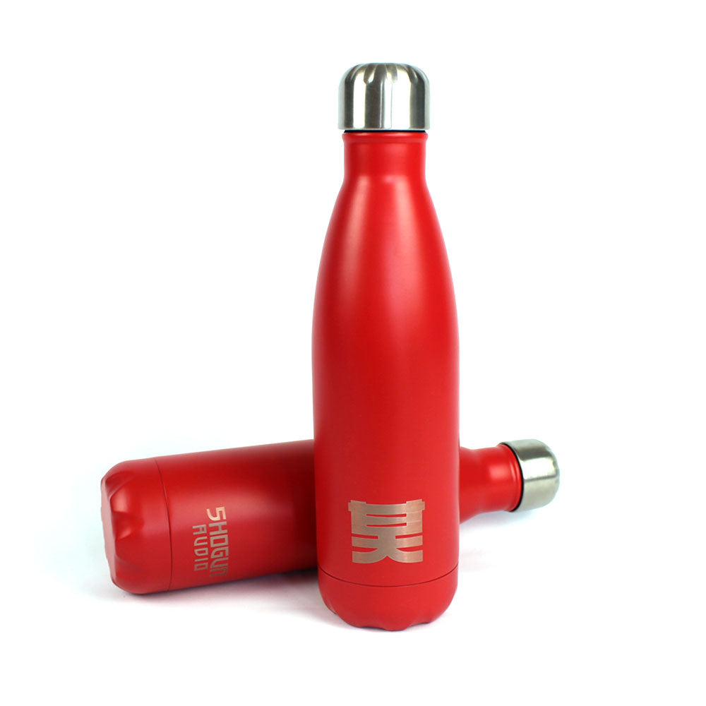 Shogun Essentials Water Bottle Red - Shogun Audio