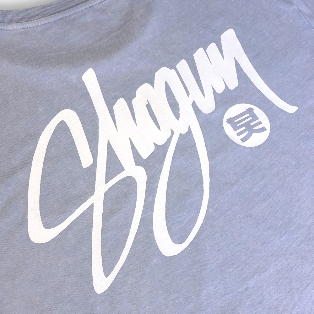 Shogun Audio Script T-Shirt Light Blue - Shogun Audio