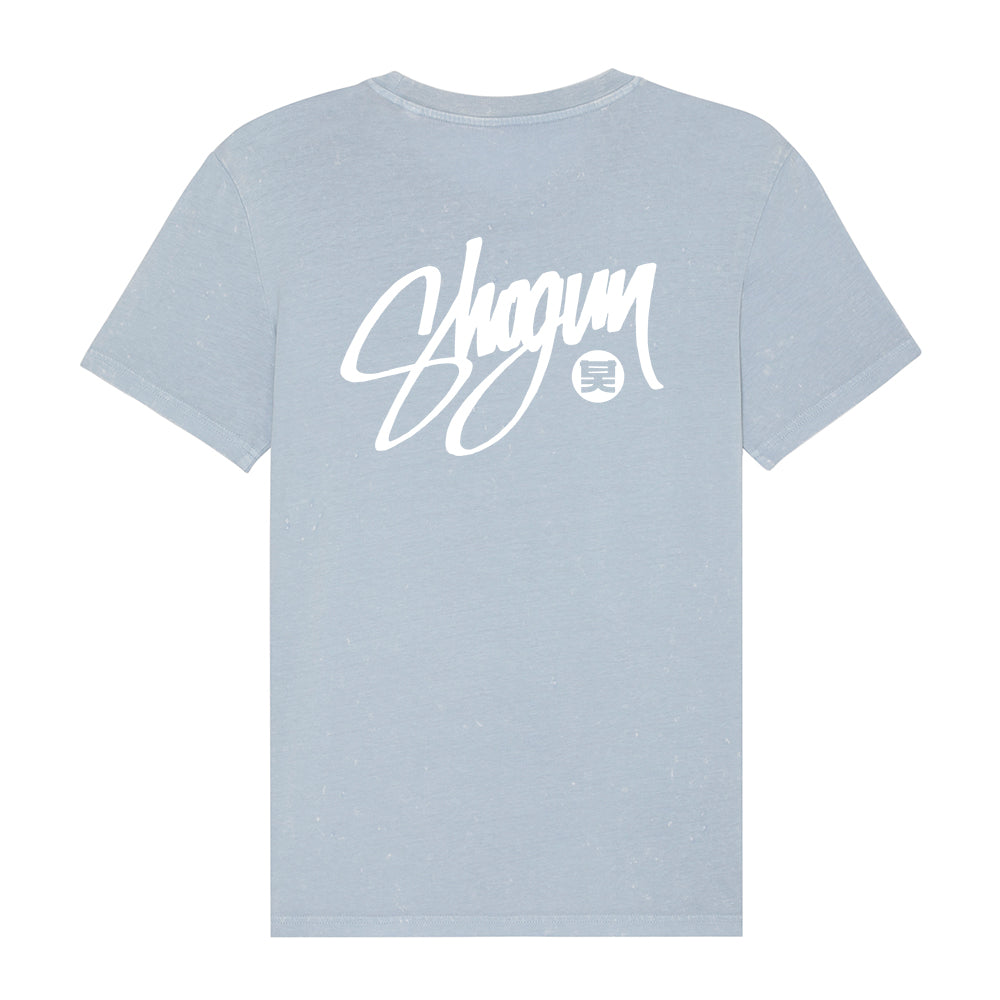 Shogun Audio Script T-Shirt Light Blue - Shogun Audio