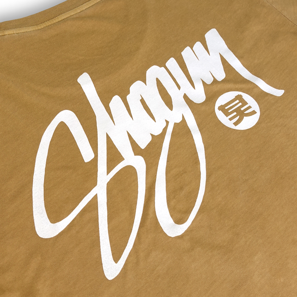 Shogun Audio Script T-Shirt Ochre - Shogun Audio