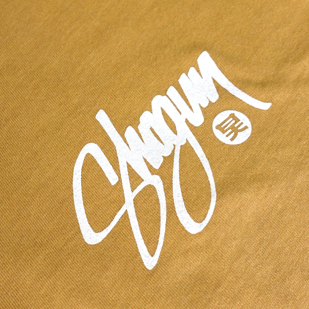 Shogun Audio Script T-Shirt Ochre - Shogun Audio