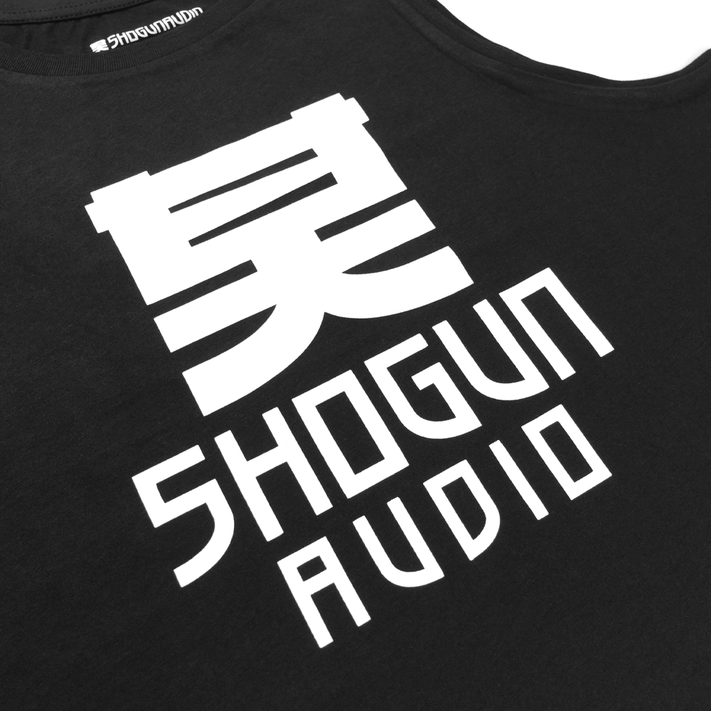 Shogun Audio Classic Ladies Vest Top Black - Shogun Audio