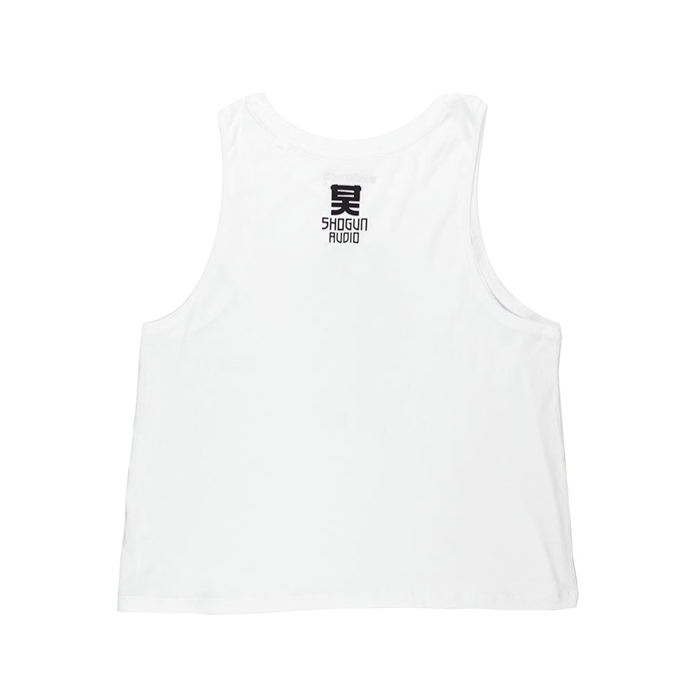 Shogun Audio Classic Ladies Vest Top White - Shogun Audio