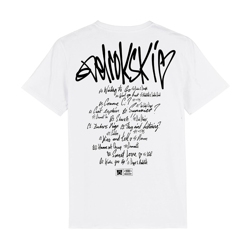 DRS - Del-Rok-Ski T-Shirt White - Shogun Audio