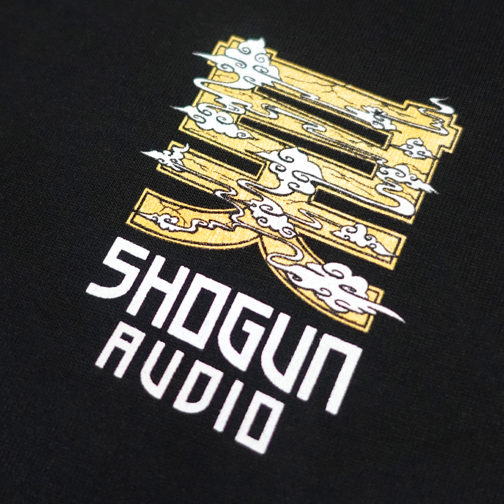 Shogun Audio Dragon T-shirt Black/Gold - Shogun Audio