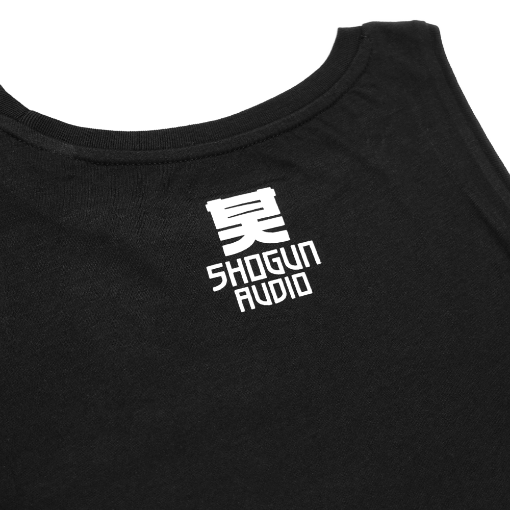 Shogun Audio Classic Ladies Vest Top Black - Shogun Audio