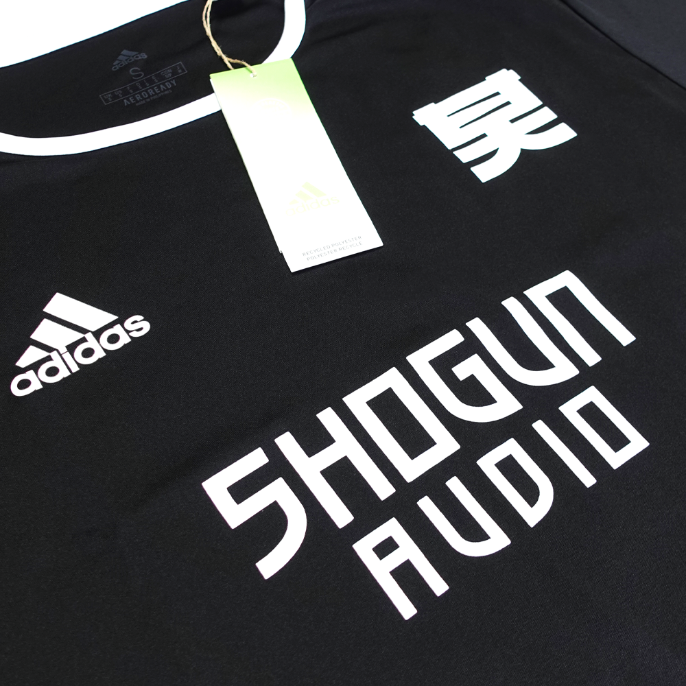 Shogun x Adidas Football Shirt Black - Shogun Audio