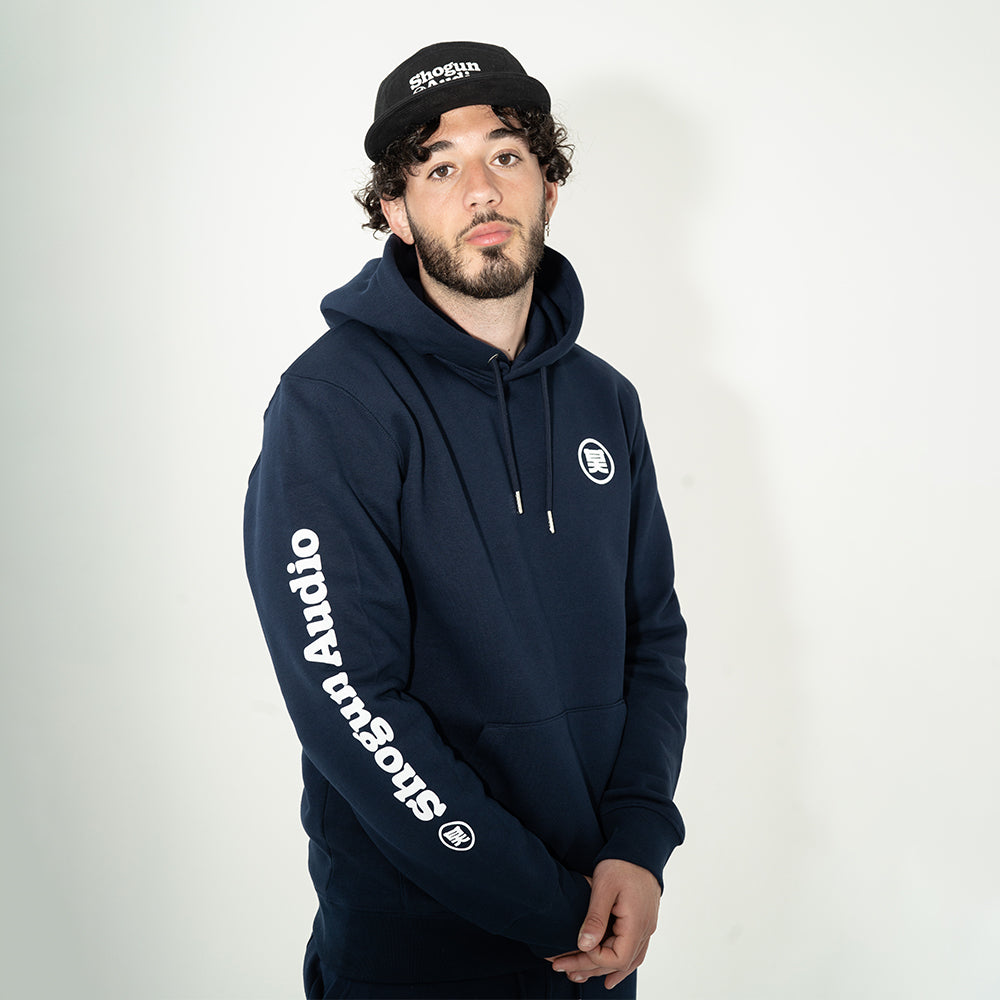 Shogun Audio Icon Hoodie Navy Blue - Shogun Audio