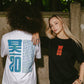 Shogun Audio 20 Years Tshirt Blue on White