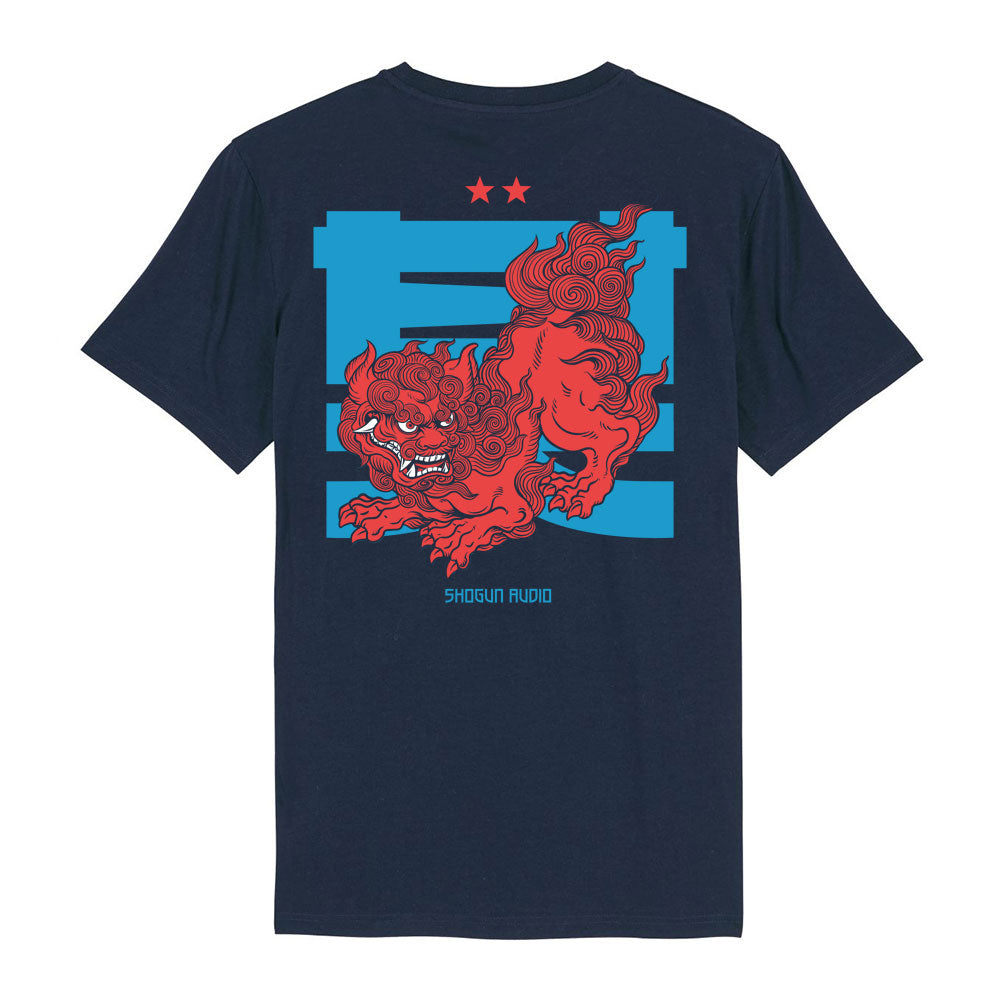 Shogun Audio Lion T-shirt Navy - Shogun Audio