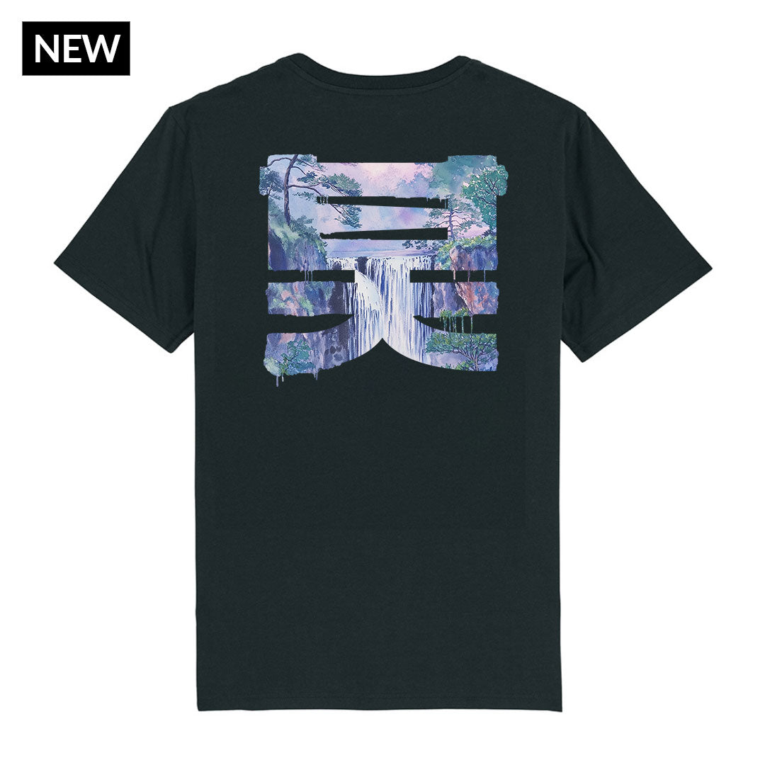 Shogun Audio Kanji T-shirt Waterfall Black