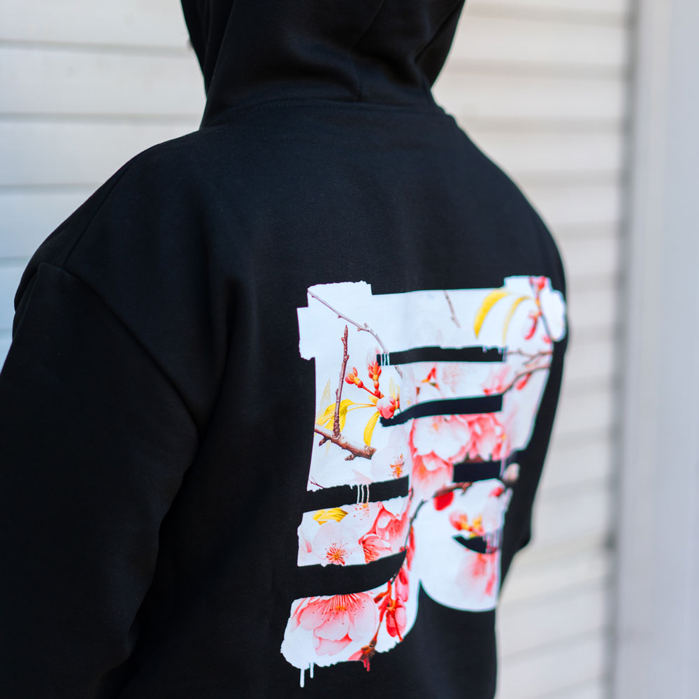 Shogun Audio Kanji Cherry Blossom Hoodie Black