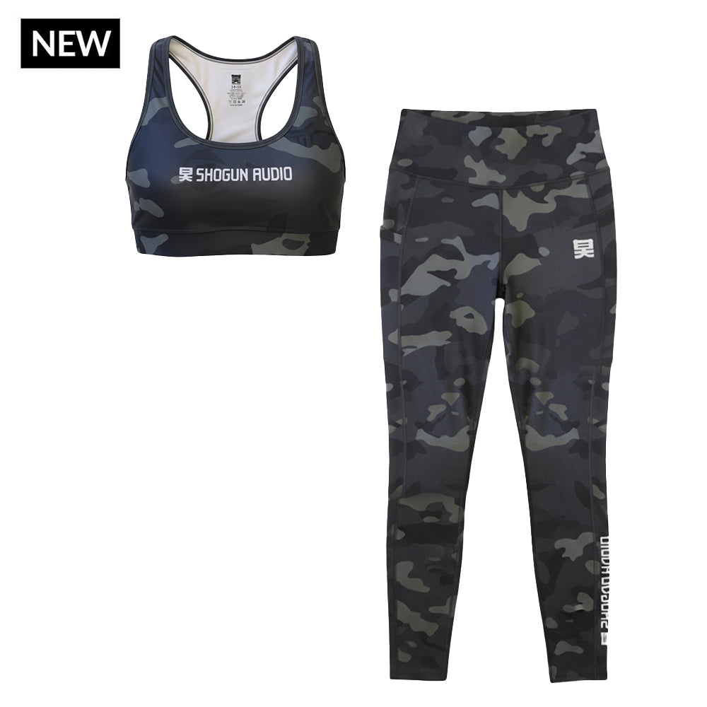 Shogun Audio Dark Camo Activewear Set
