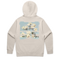Shogun Audio Kanji White Petal Hoodie Stone