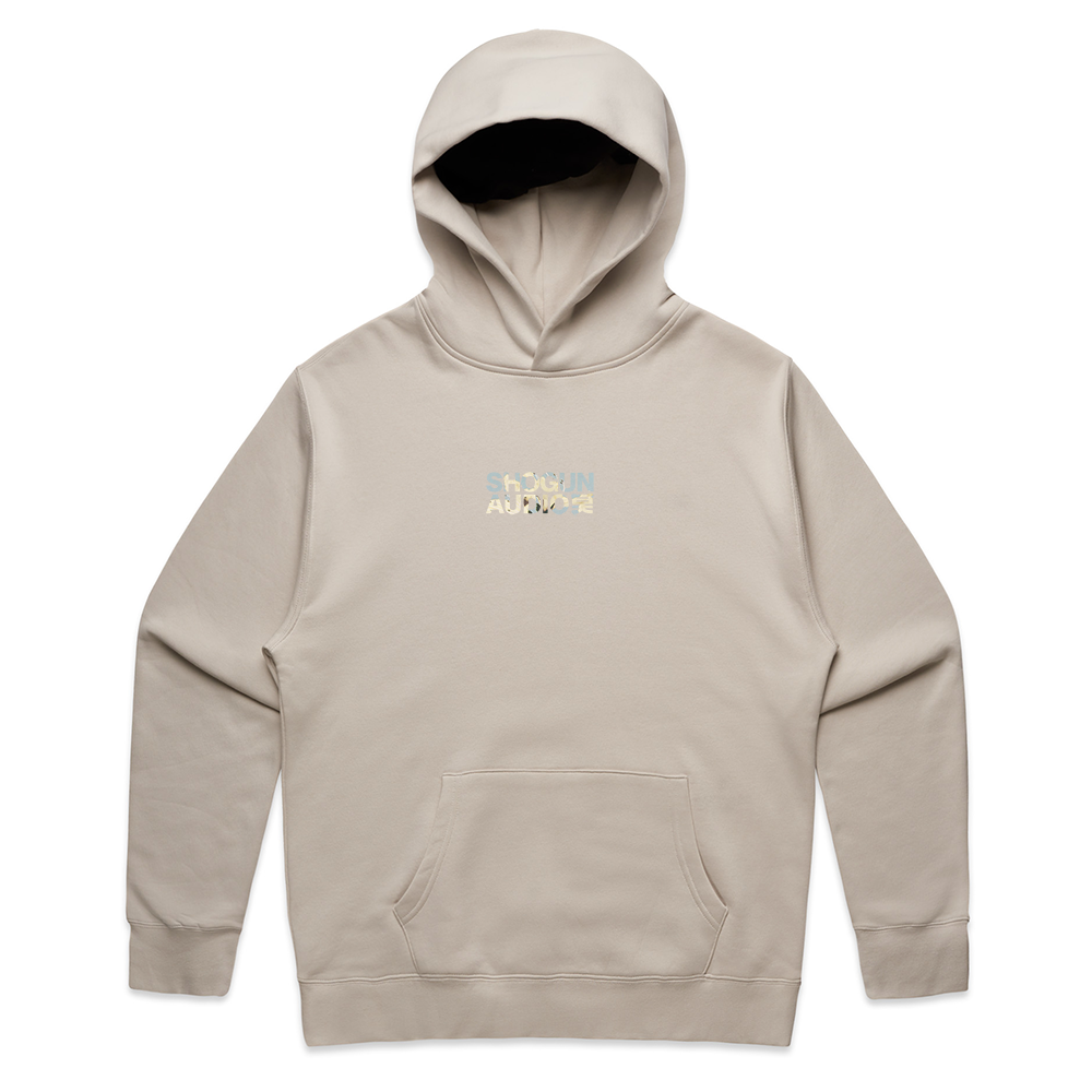 Shogun Audio Kanji White Petal Hoodie Stone