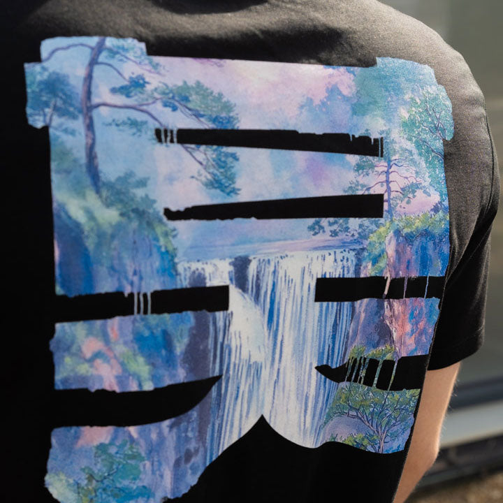 Shogun Audio Kanji T-shirt Waterfall Black