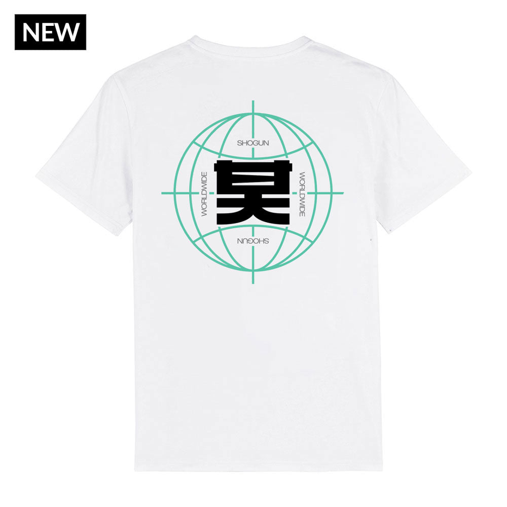Shogun Audio Worldwide T-shirt White & Blue