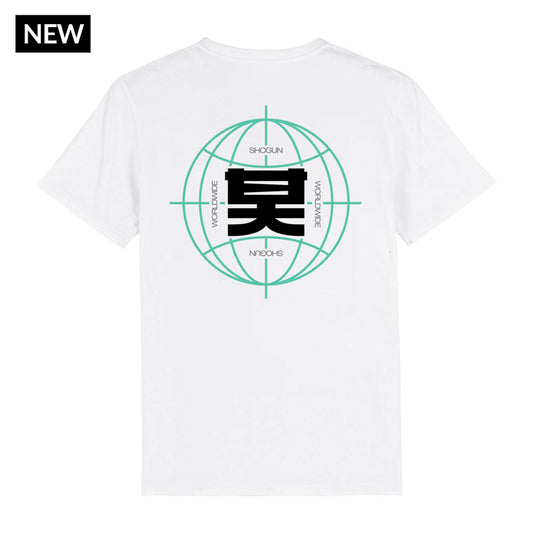 Shogun Audio Worldwide T-shirt White & Blue