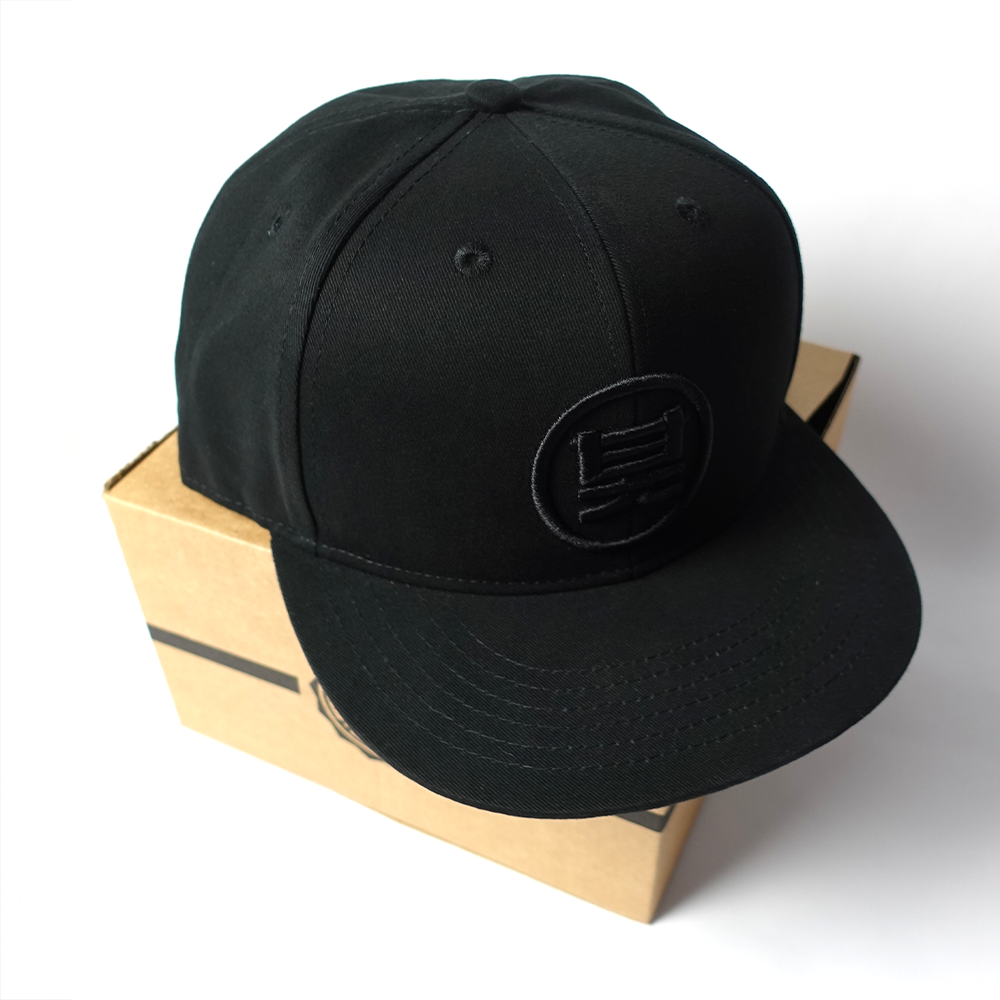 Shogun Audio Icon Snapback Cap Black On Black - Shogun Audio