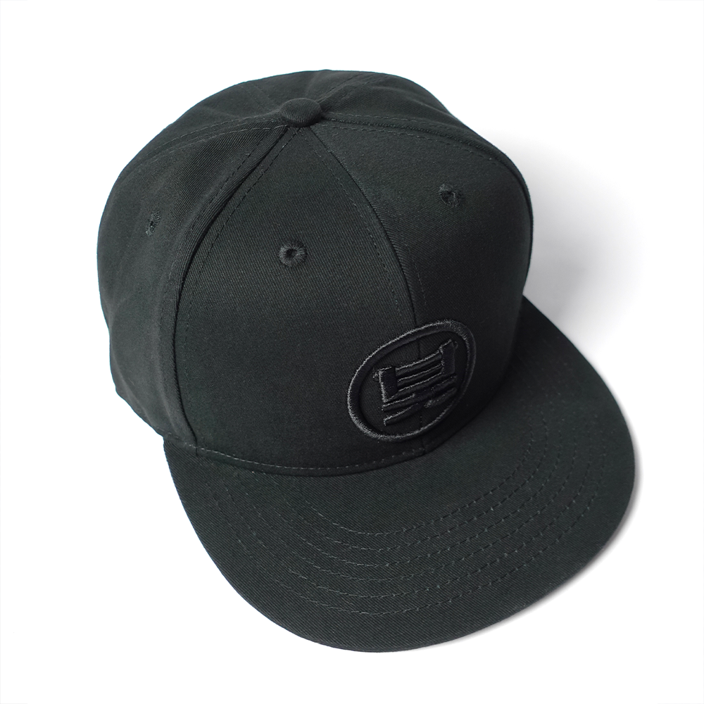 Shogun Audio Icon Snapback Cap Black On Black - Shogun Audio