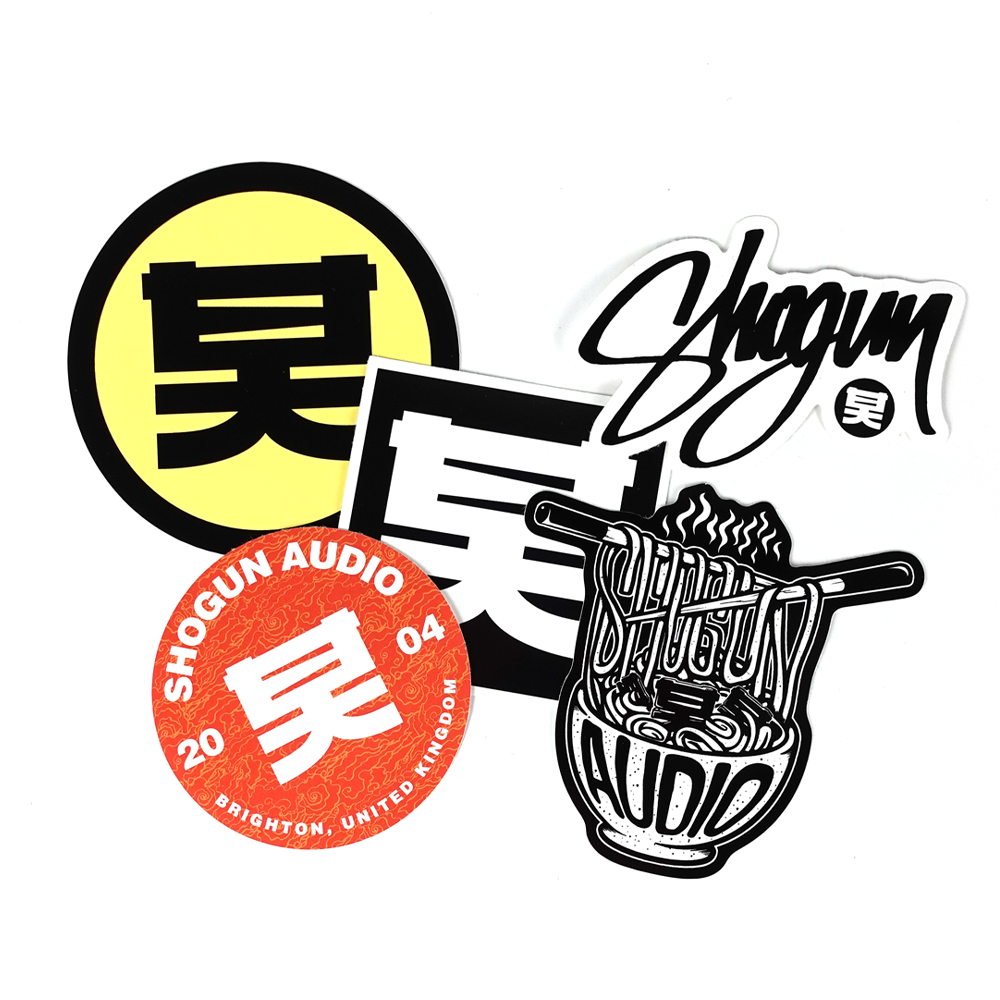 Shogun Audio Sticker Pack - Shogun Audio