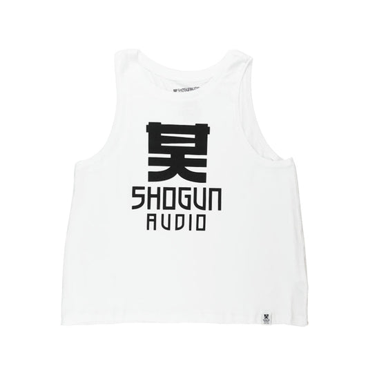 Shogun Audio Classic Ladies Vest Top White - Shogun Audio