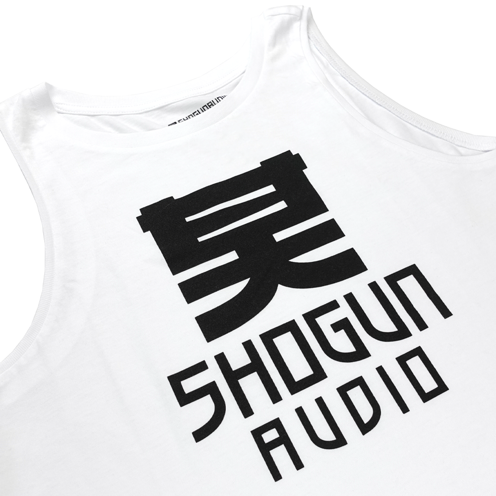 Shogun Audio Classic Ladies Vest Top White - Shogun Audio