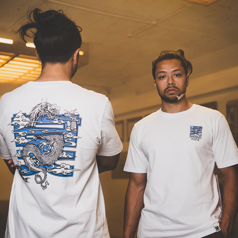 Shogun Audio Dragon T-shirt White - Shogun Audio