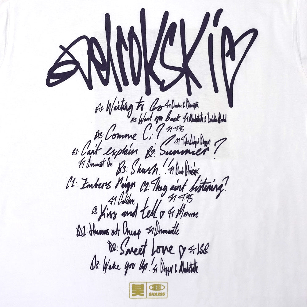 DRS - Del-Rok-Ski T-Shirt White - Shogun Audio