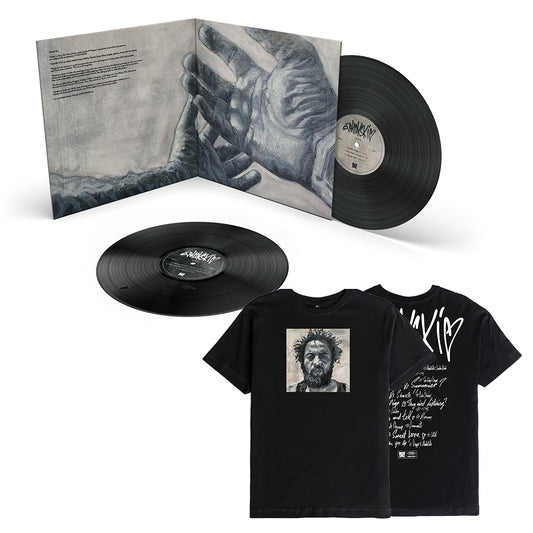 DRS - Del-Rok-Ski LP & Tshirt Bundle (Black) - Shogun Audio