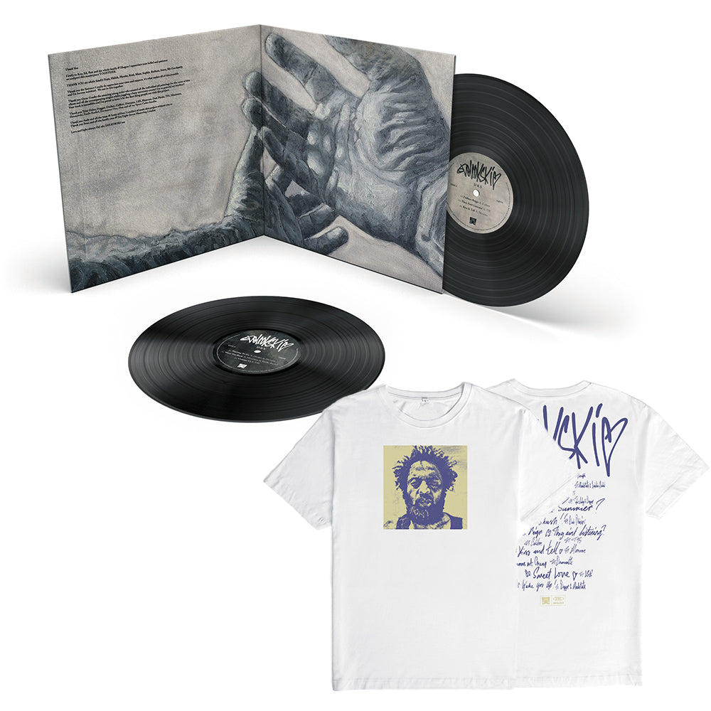 DRS - Del-Rok-Ski LP & Tshirt Bundle (White) - Shogun Audio