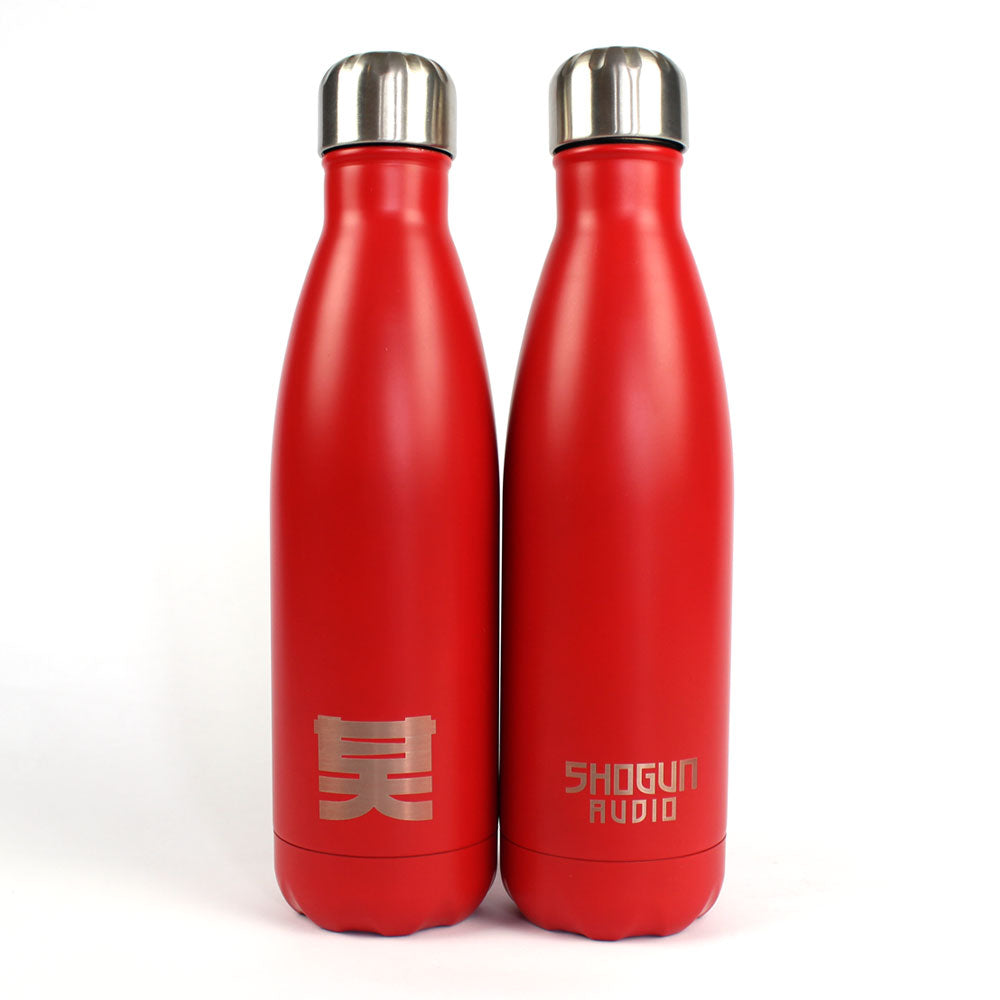 Shogun Essentials Water Bottle Red - Shogun Audio